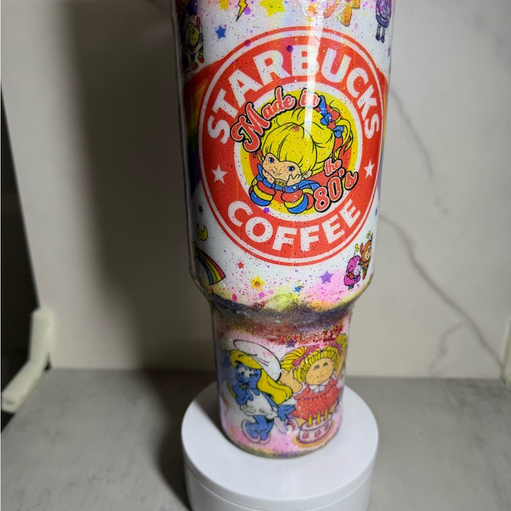 Starbucks Retro 80s Themed Tumbler